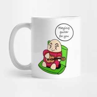 Playing guitar for you colour Mug